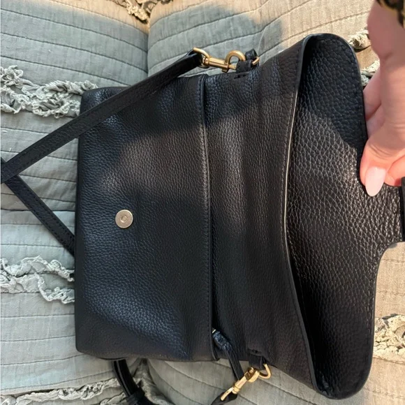 Tory Burch McGraw fold over crossbody bag - Picture 4 of 9